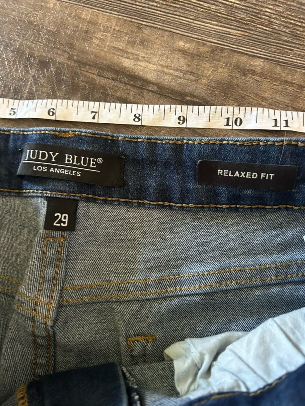 Lot of 2 Judy Blue Jeans Denim Size 9/29  Relaxed Fit & Boyfriend Fit - Picture 4 of 12